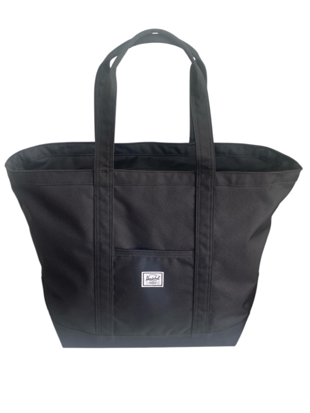 Herschel Supply Co. Bamfield Mid-Volume Tote Black polyester Canvas Minimalist